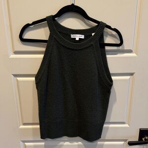 Veronica Beard Cashmere Halter Tank Top NWOT